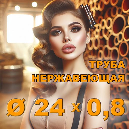 Труба нержавеющая диаметр 24х0,8