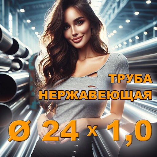 Труба нержавеющая диаметр 24х1,0