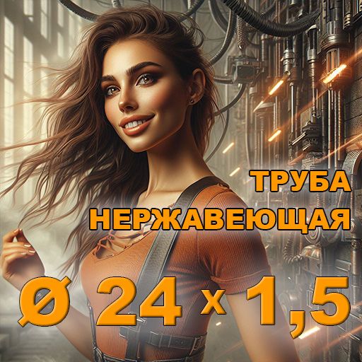 Труба нержавеющая диаметр 24х1,5