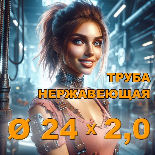 Труба нержавеющая диаметр 24х2,0