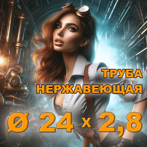Труба нержавеющая диаметр 24х2,8