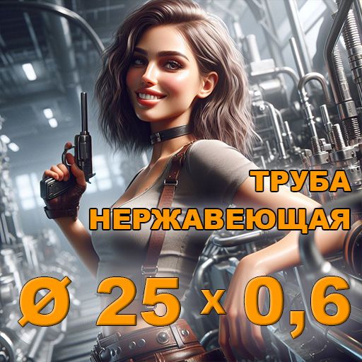 Труба нержавеющая диаметр 25х0,6