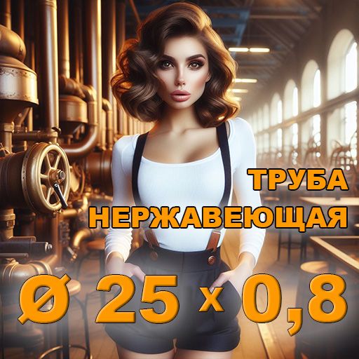 Труба нержавеющая диаметр 25х0,8